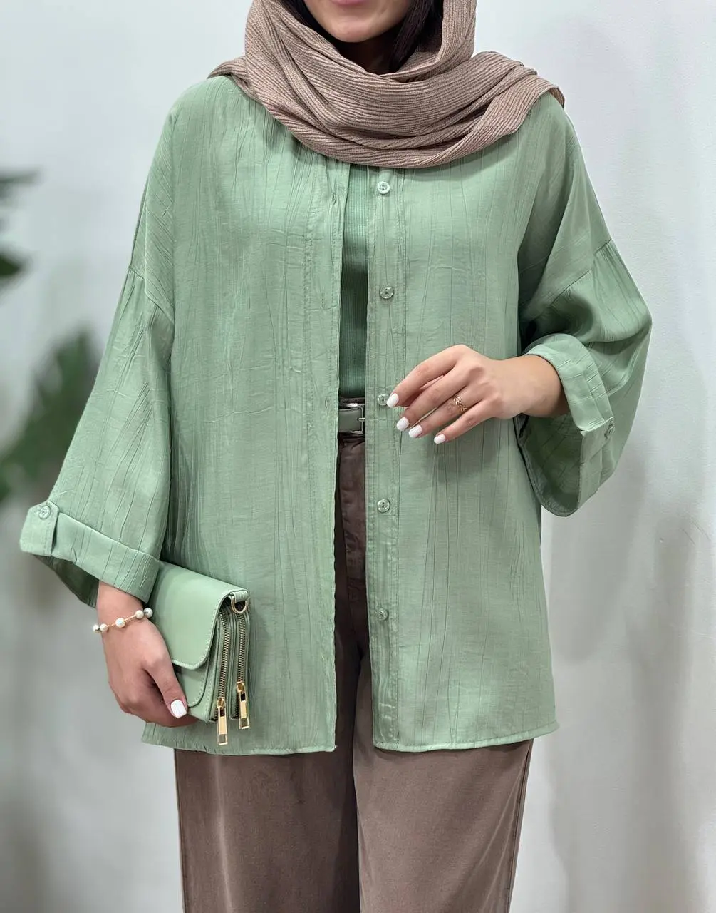 تونیک مانتویی رنگین کمان